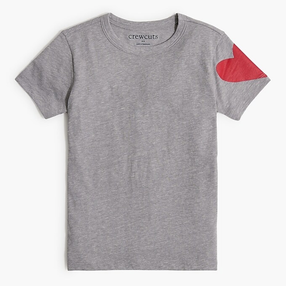 J Crew. Factory Kids' St. Jude heart tee